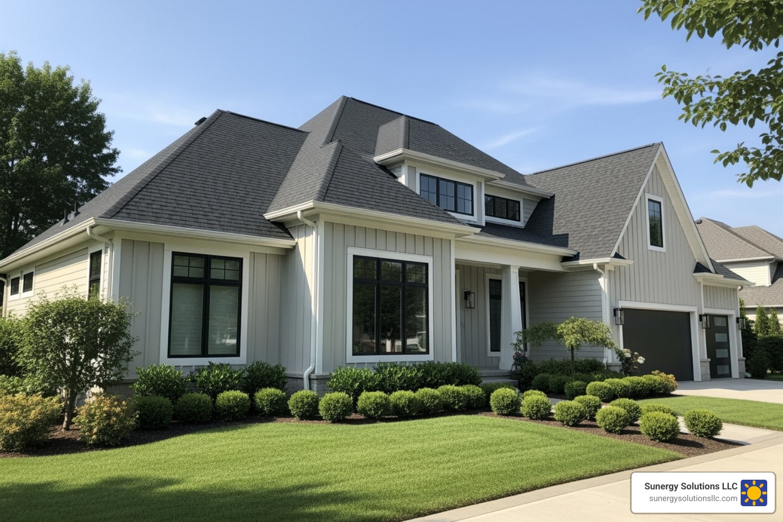 new roof and gutters