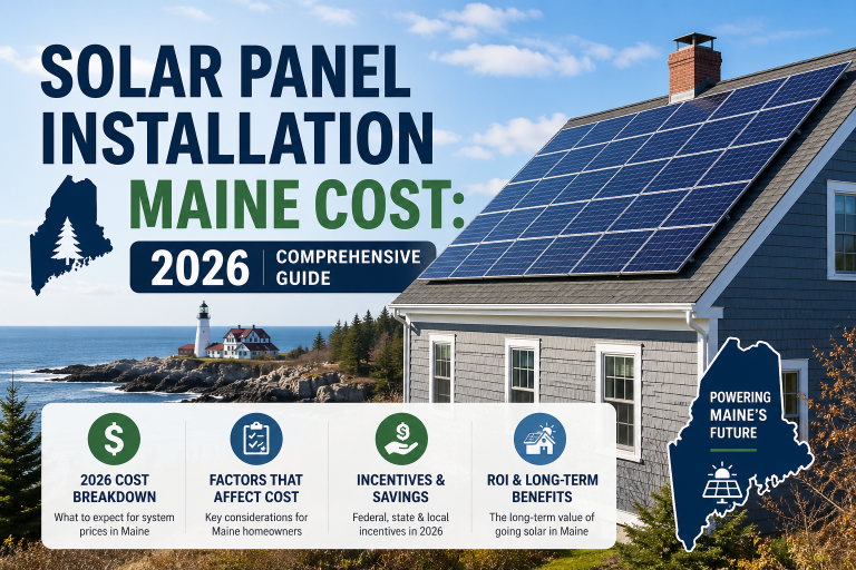 Solar Panel Installation Maine Cost: 2026 Comprehensive Guide | Sunergy ...