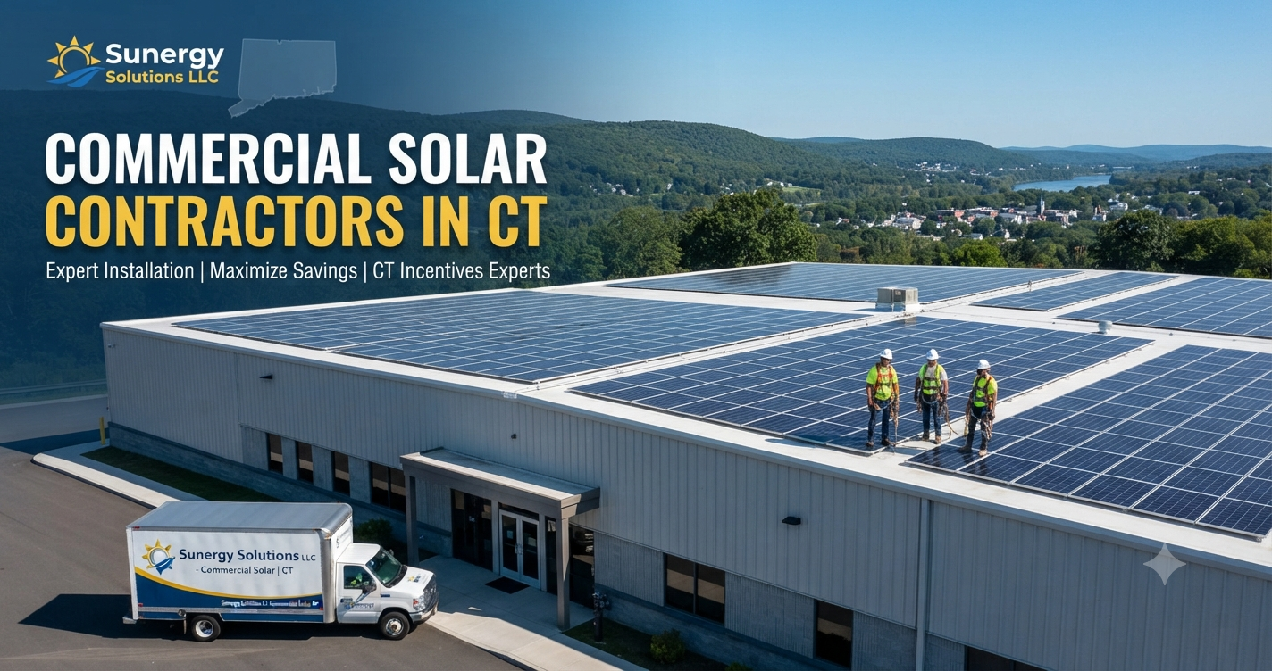 Commercial Solar Contractors in CT & Business Solar Incentives for Connecticut