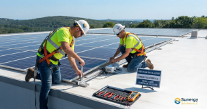 Sunergy Solutions LLC Commercial Solar Installation in Rhode Island & Business Solar Power Systems Rhode Island.