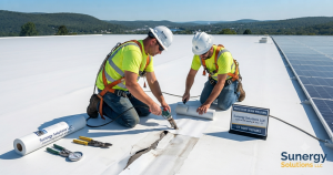 Sunergy Solutions LLC provides the best affordable Flat Roof Repair Contractors in CT & Industrial Roofing Company Serving in Connecticut.