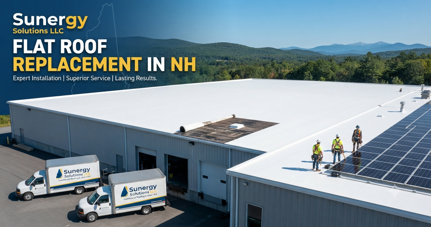 Flat Roof Replacement in NH