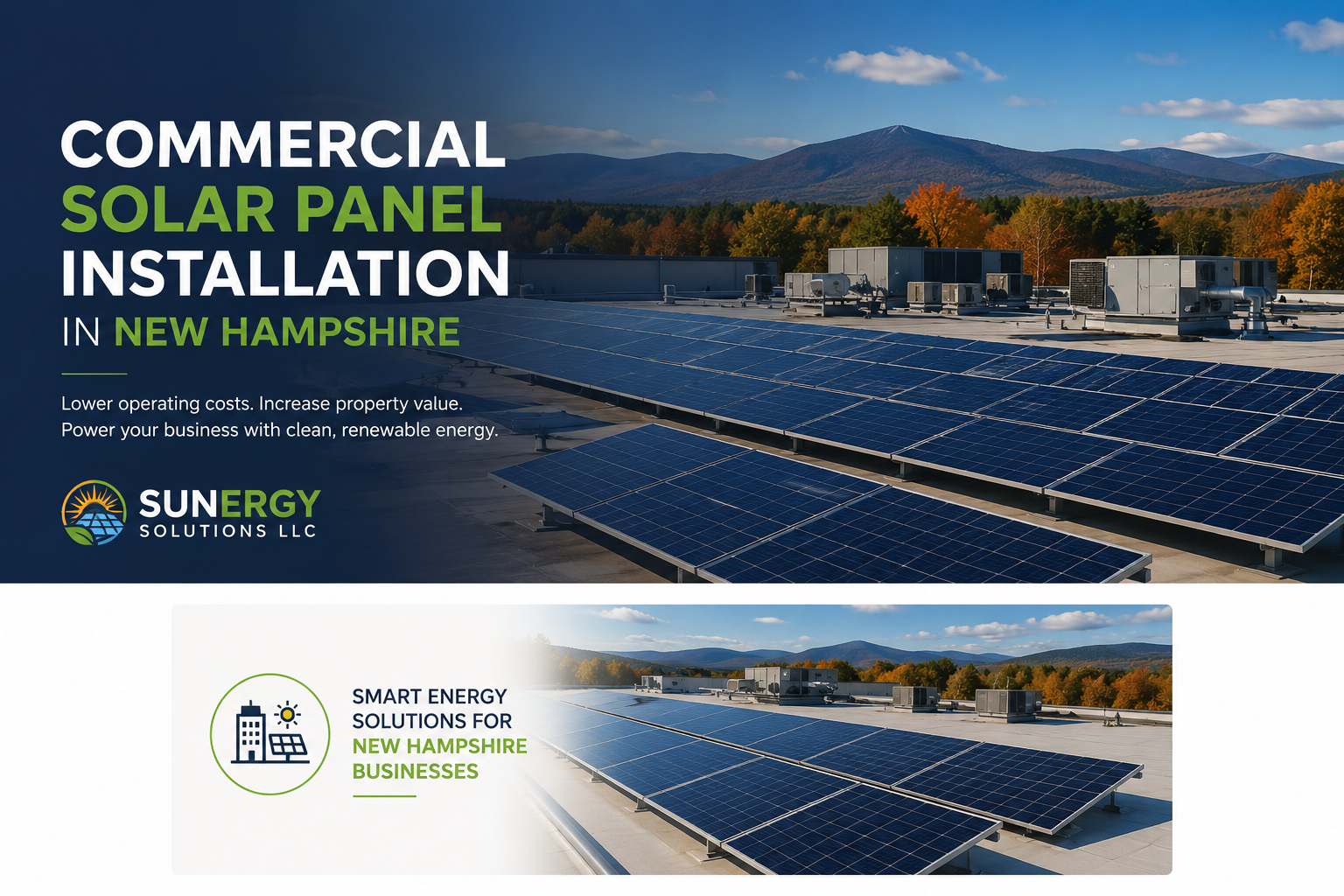 Commercial Solar Panel Installation in New Hampshire