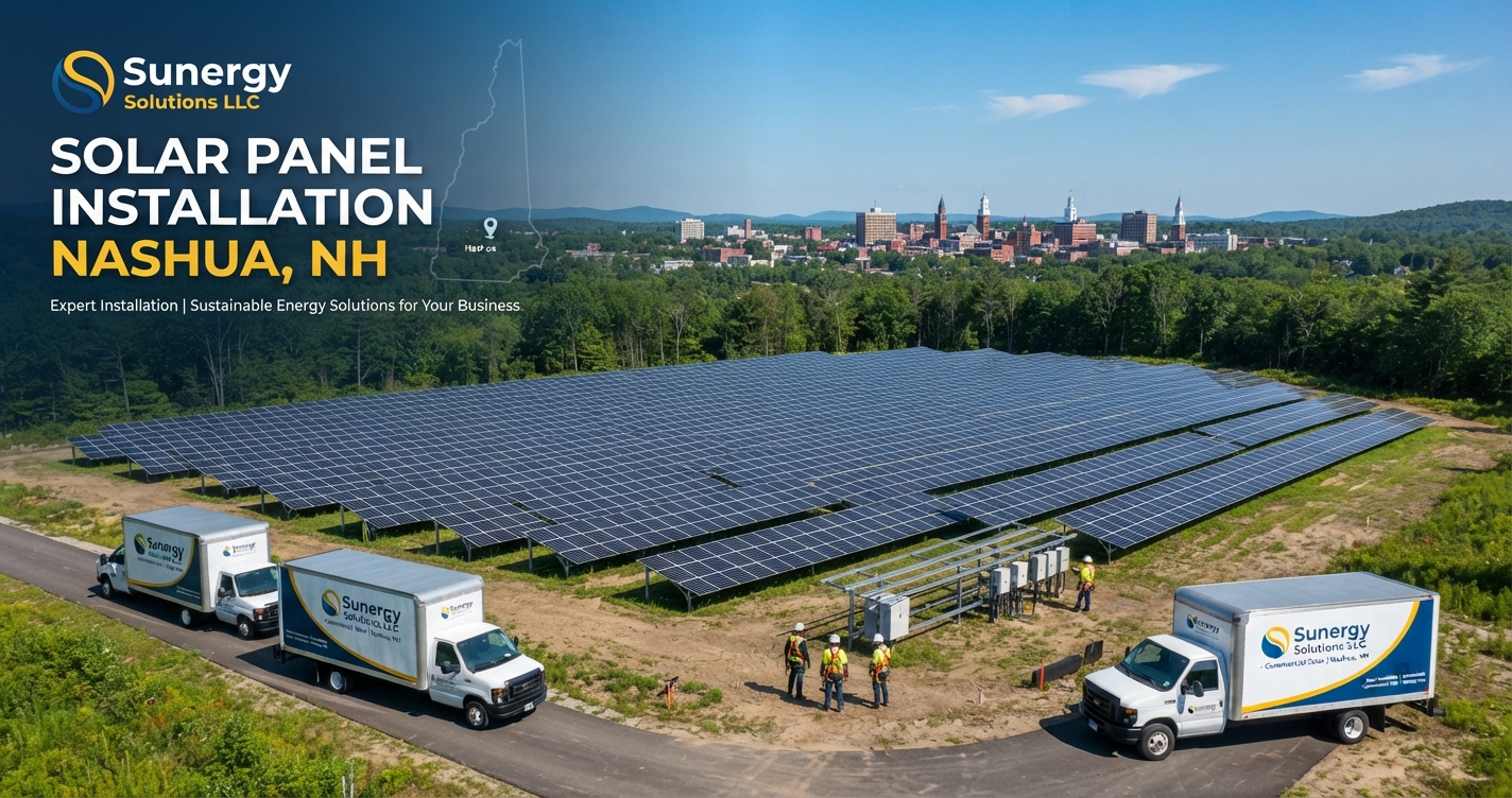 Sunergy Solutions LLC offers Solar Panel Installation in Nashua NH.