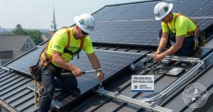 Sunergy Solutions LLC offers affordable Metal Roof Solar Panel Installation in New England.