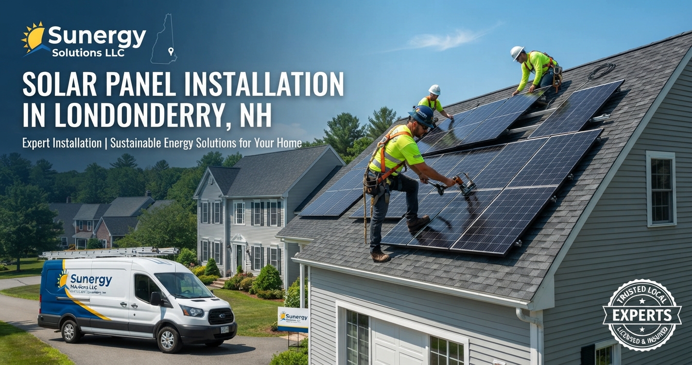 Sunergy Solutions LLC offers Solar Panel Installation in Londonderry.
